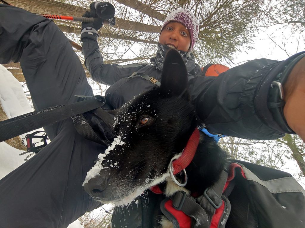 Hiker Emily Ford the first woman to hike Wisconsin's Ice Age Trail. 