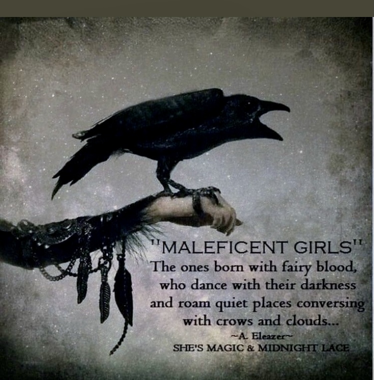 Ann Marie Eleazer poem about Maleficent girls. 