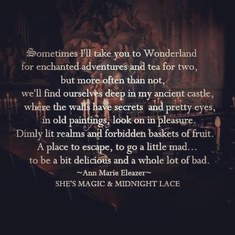 Ann Marie Eleazer poem abut Wonderland. 