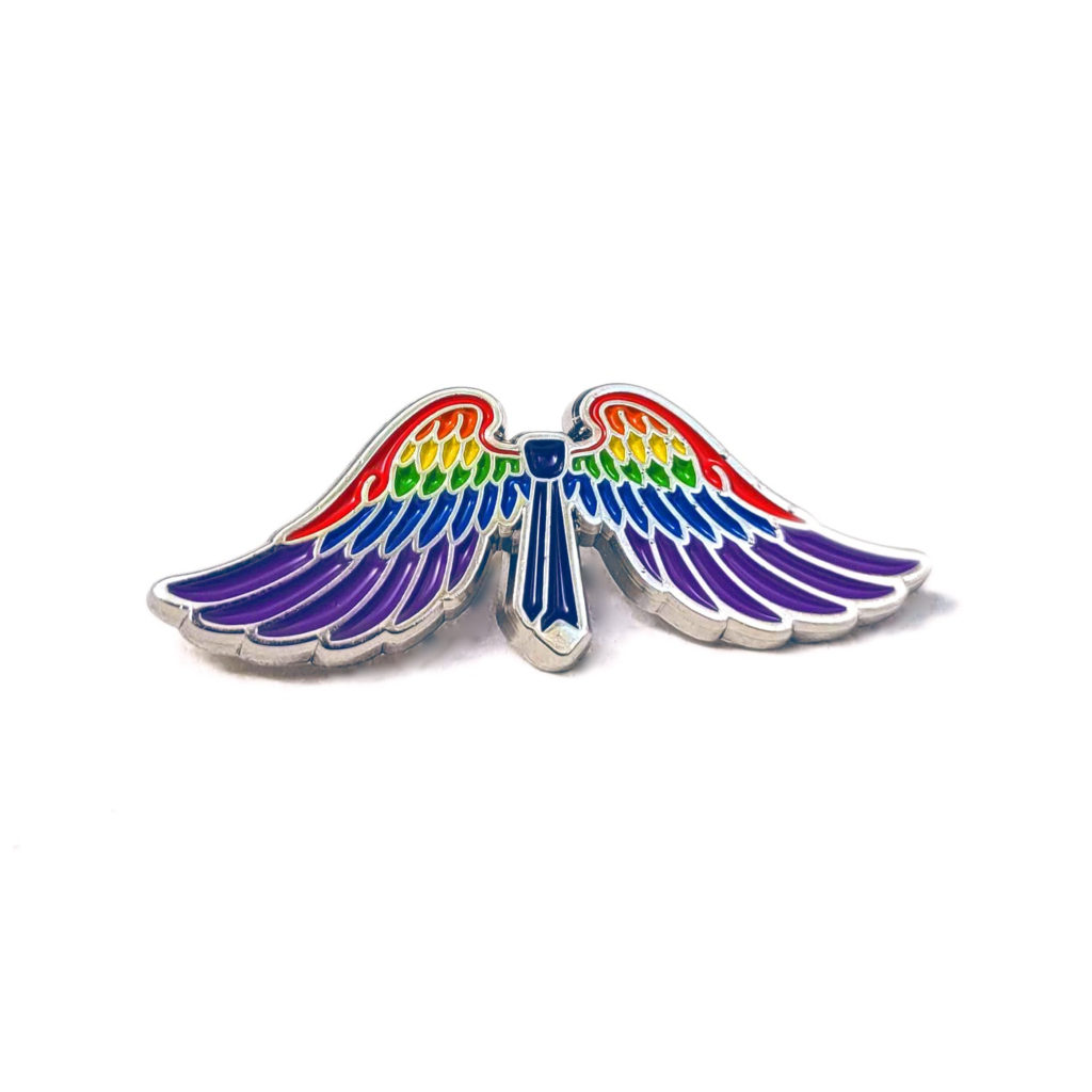 Angelic Pride pin