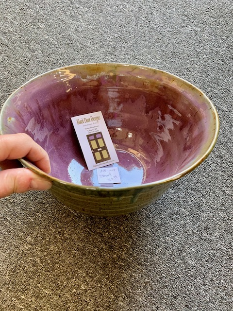 Pottery bowl.